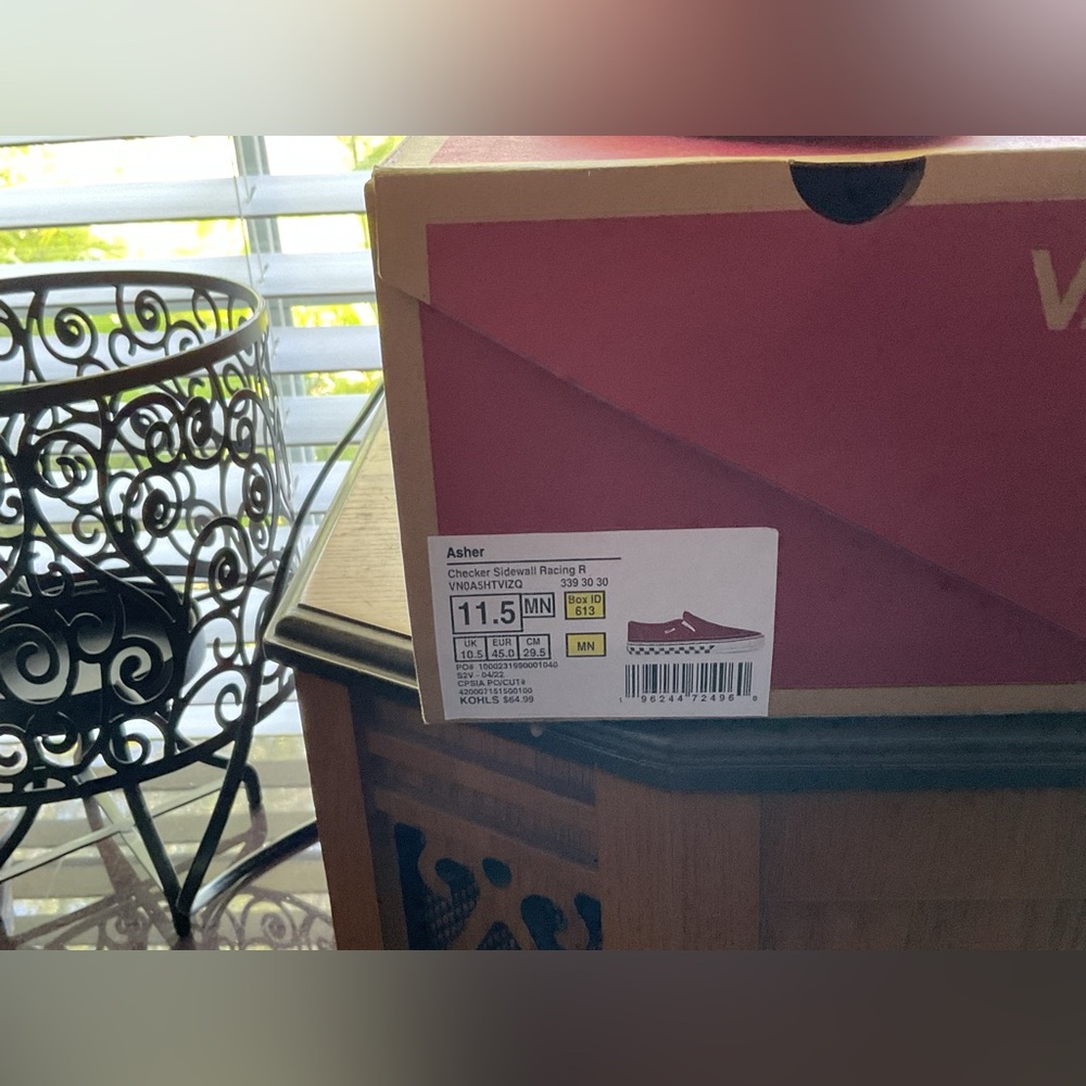 NWT Red Vans ❤️ - Picture 2 of 2